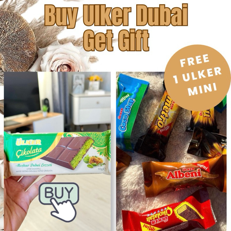 

Andrianbijaksana Coklat Dubai Ulker Viral Original Dari Turki Cokelat Pistachio Kunafa
