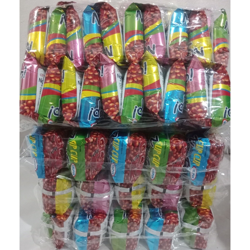 

Desyallshop Snack Jadul Kerupuk Cup Cup Ngetop Sambal Udang 1 Bal Isi 20 Bungkus Kecil /Snek Pilus