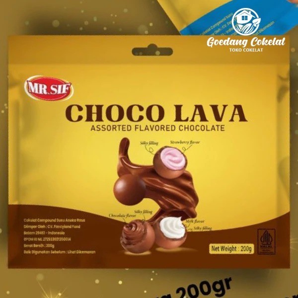 

Andrianbijaksana [Snack Time] Mr.Sif Allisha Golden Chocolate 200G Ailisha Cookie Coated Chocolate