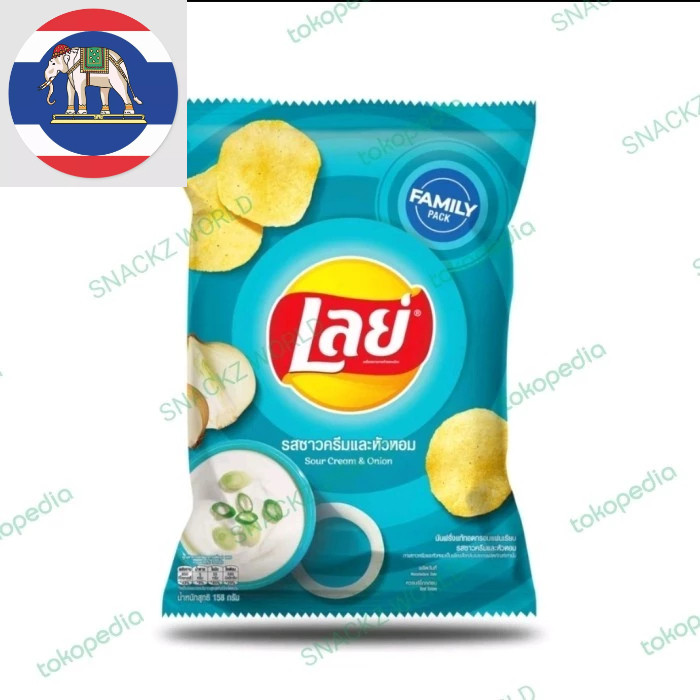 

Andrianbijaksana Original Snack Lays 47-48 Gr Ori Thailand Snack