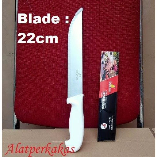 Pisau Butcher Daging Sembelih Stainless Steel Dapur Kitchen Knife