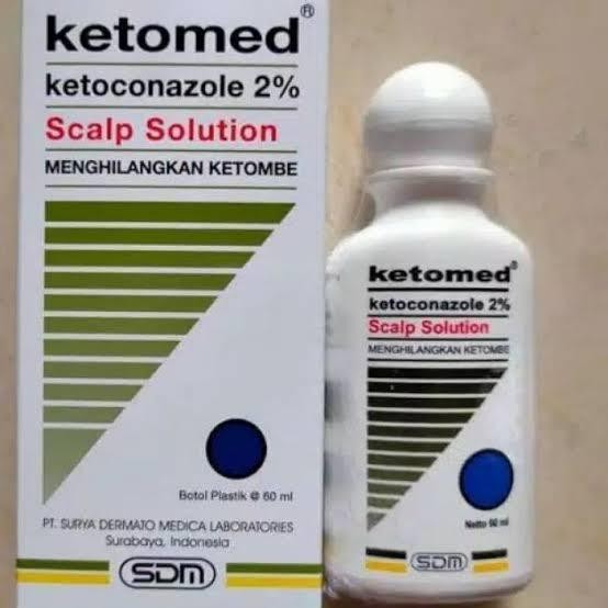 KETOMED shampo / shampoo ketoconazole 2% original best seller