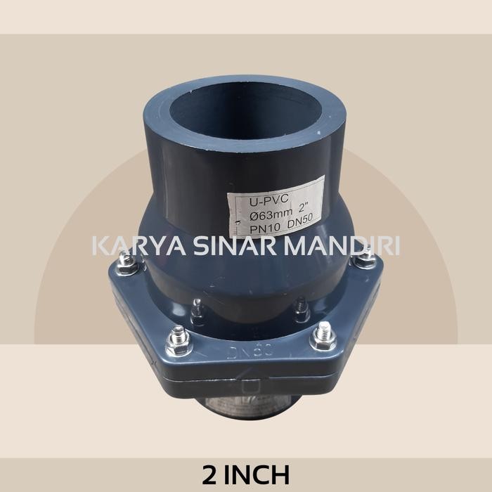 Check Valve PVC 2 Inch Socket / Klep Tabok