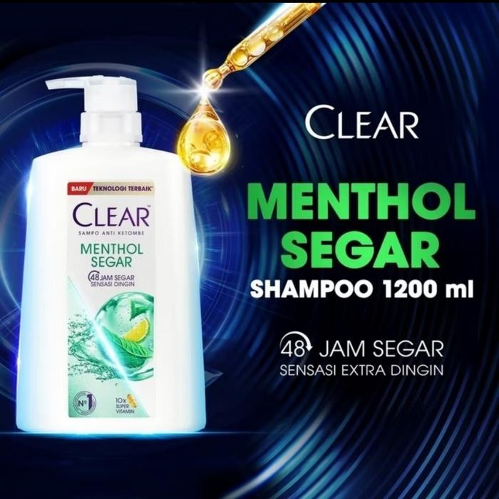 shampoo clear 1200ml best seller