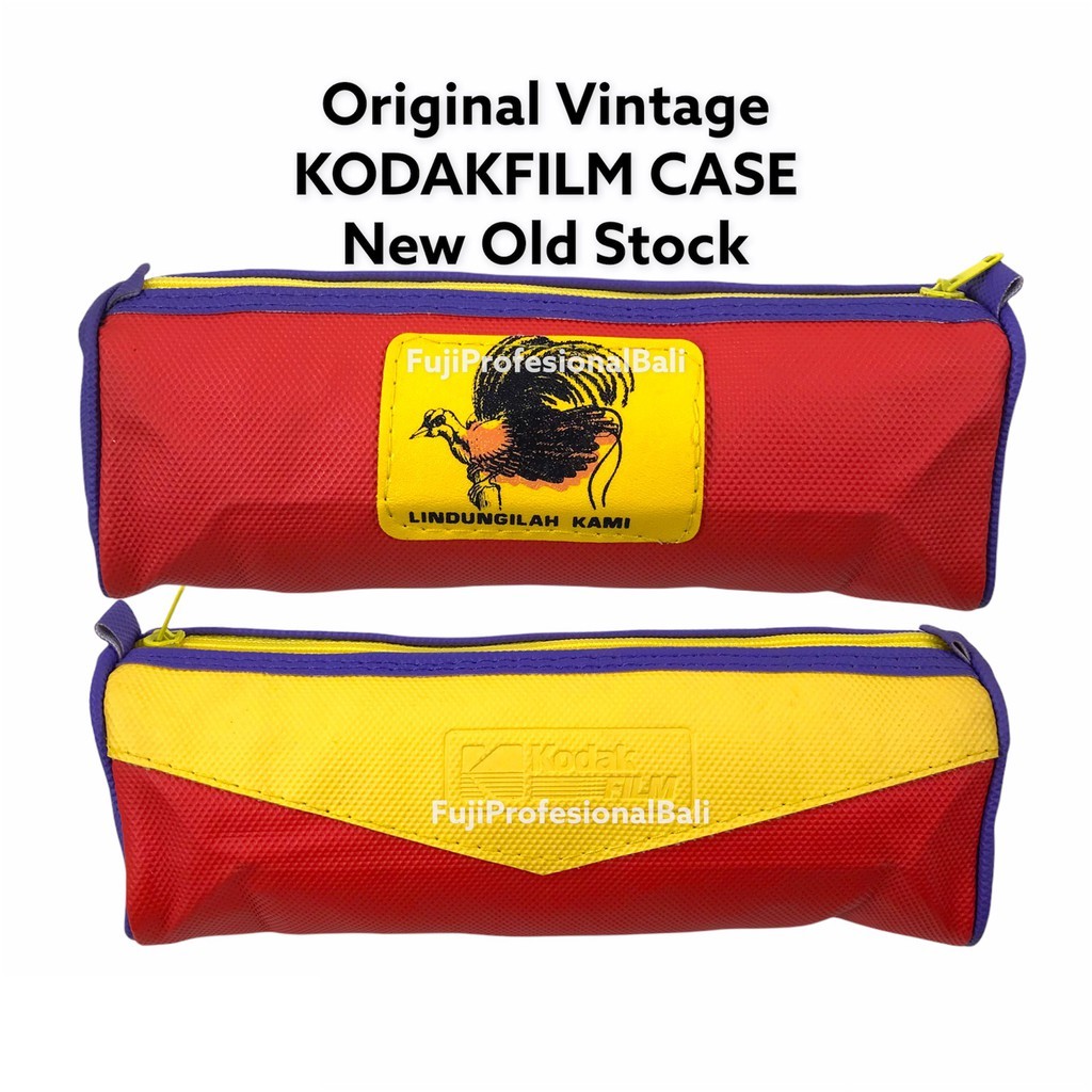 KODAK FILM ROLL CASE VINTAGE LANGKA ANALOG KAMERA POUCH FUJI