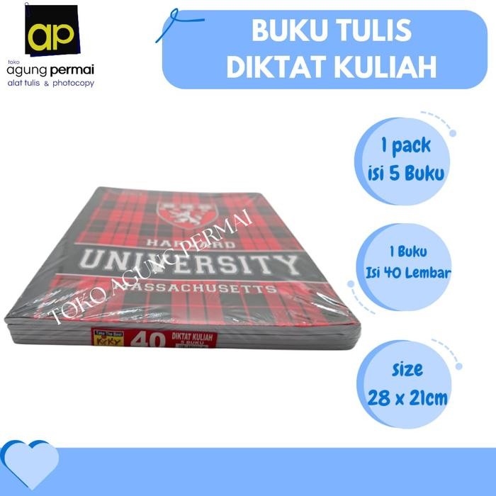 

Buku Tulis Diktat Kuliah Kiky #Gratisongkir