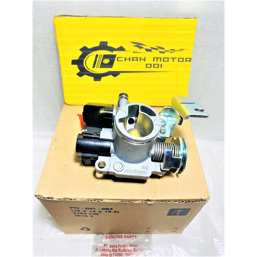 THROTTLE TROTEL BODY HONDA BEAT FI SCOOPY FI VARIO 110 FI SPACY FI TAHUN 2014 2015 2016 2017 2018