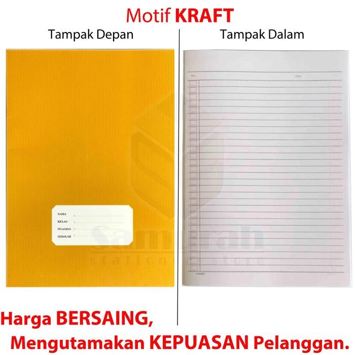 

Buku Tulis Boxy Okey Isi 40 Lembar Motif Kraft / Batik Produk Kiky Ukuran B5 Isi 10 Buku