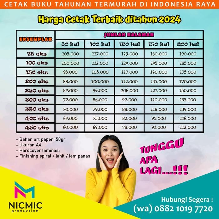 

Cetak Buku Tahunan Sekolah Bisa Nego #Gratisongkir