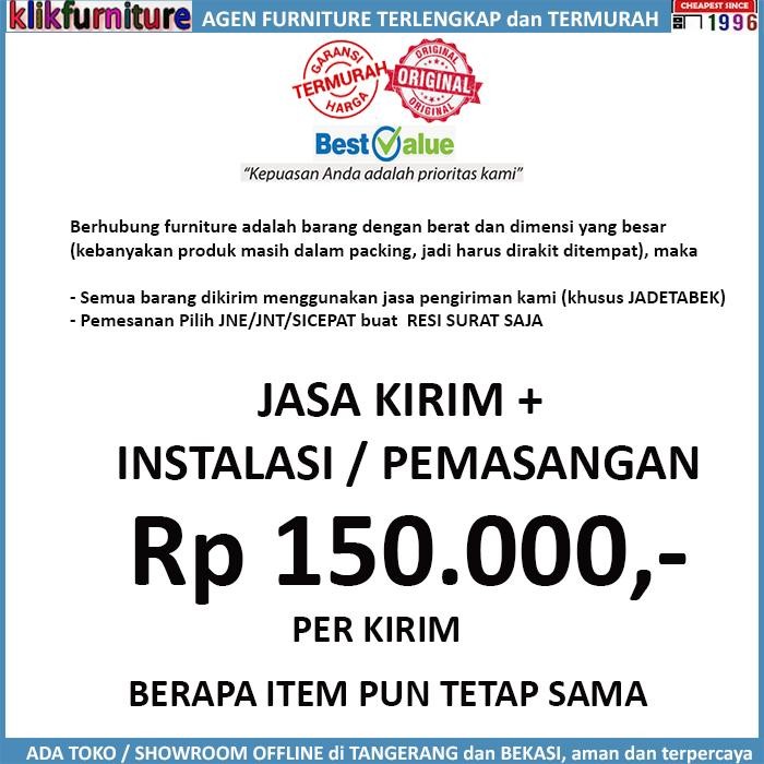 

Jasa Kirim Dan Instalasi 150Rb #Gratisongkir