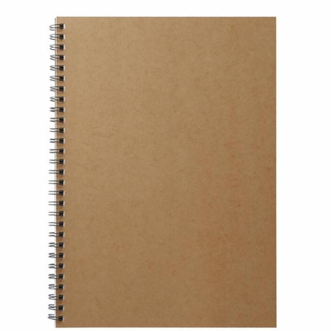 

Muji - Double Ring Notebook B5/A5 Line 48 Sheet Buku Bergaris #Gratisongkir