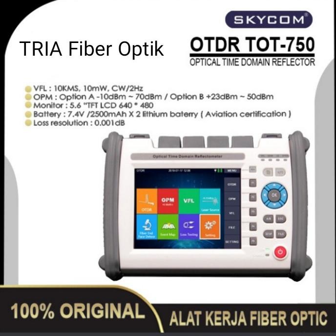 Otdr Skycom Tot-750