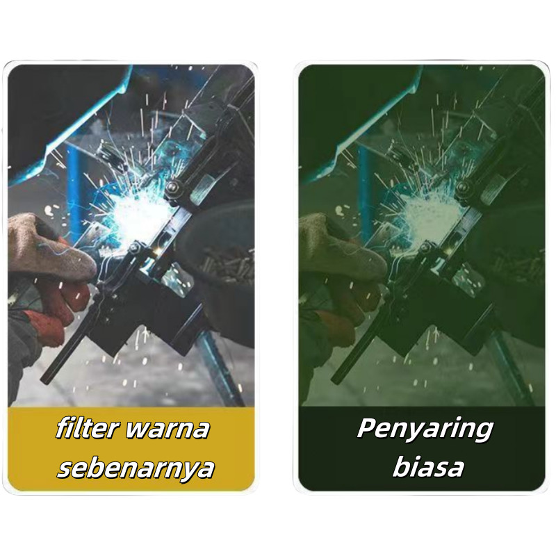 Kacamata Las Otomatis Kacamata Welding Glasses Auto Darkness Kacamata Tukang Las Solar -WD004