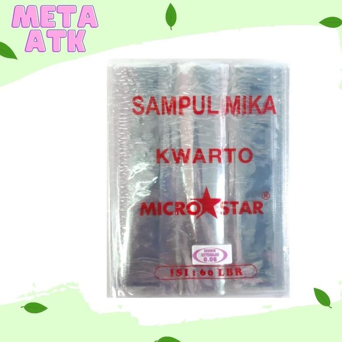

Sampul Buku Kwarto / Qwarto Micro Star (60Pc) #Gratisongkir