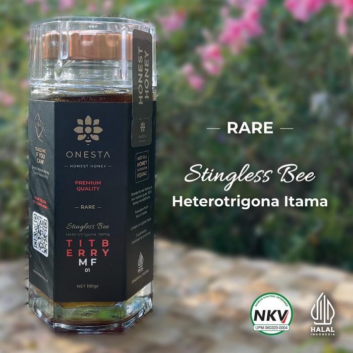 

Madu Onesta Honest Honey TITBERRY MF01 Raw, Natural, Pure, 100% Rare Premium Honey, No Additives,