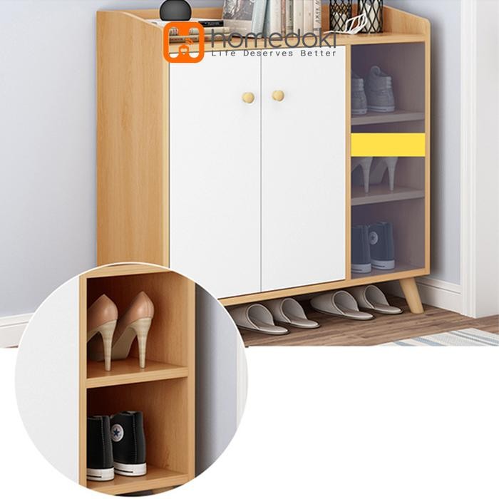 Lemari Sepatu Susun nimalis Rak Sepatu Kapasitas Besar Rak Sepatu