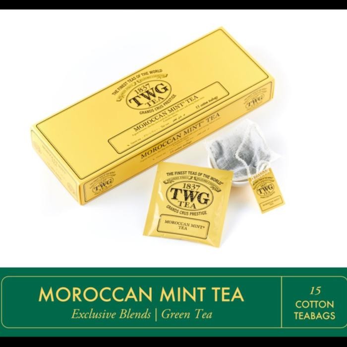 

TWG Tea Moroccan Mint (Cotton Teabag 15pcs)