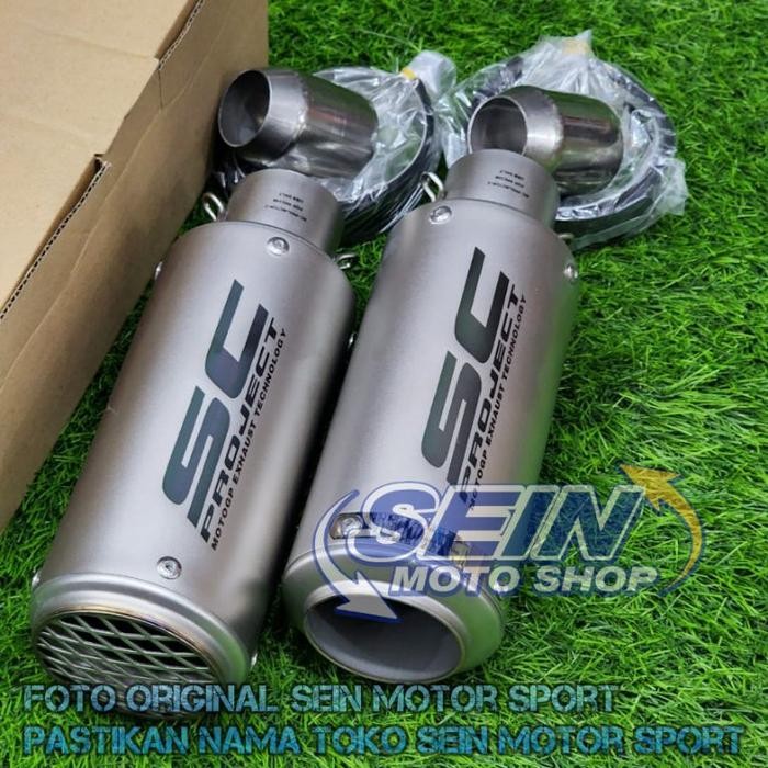 knalpot Sc Project S1 Import Grade Ori (Slencer Only)