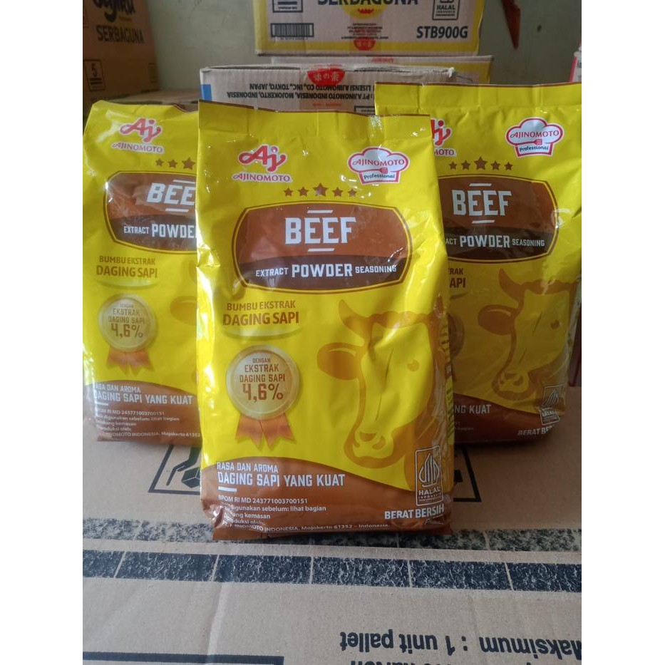 

Promo Terlaris Ajinomoto Beef Extract Powder Seasoning 1kg Ready