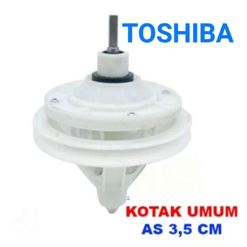 GEAR BOX MESIN CUCI TOSHIBA 2 TABUNG