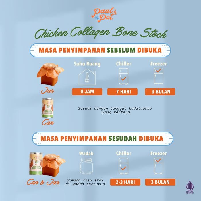 

Terbaru Trial Pack Collagen Chicken & Beef Bone Stock Paul 'n Pot Kaleng Ready