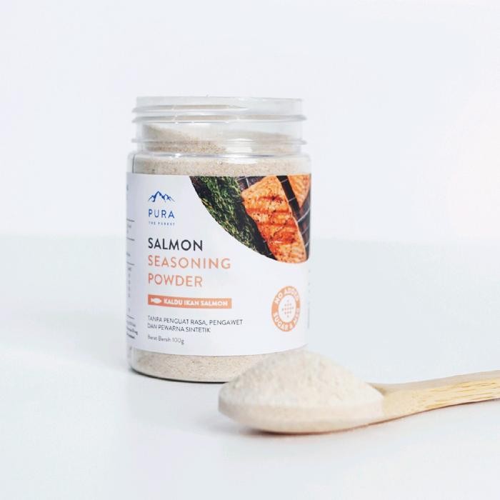 

Promo Terlaris Pura Salmon Seasoning Powder / Bumbu Penyedap Non MSG Salmon - 100 g Ready
