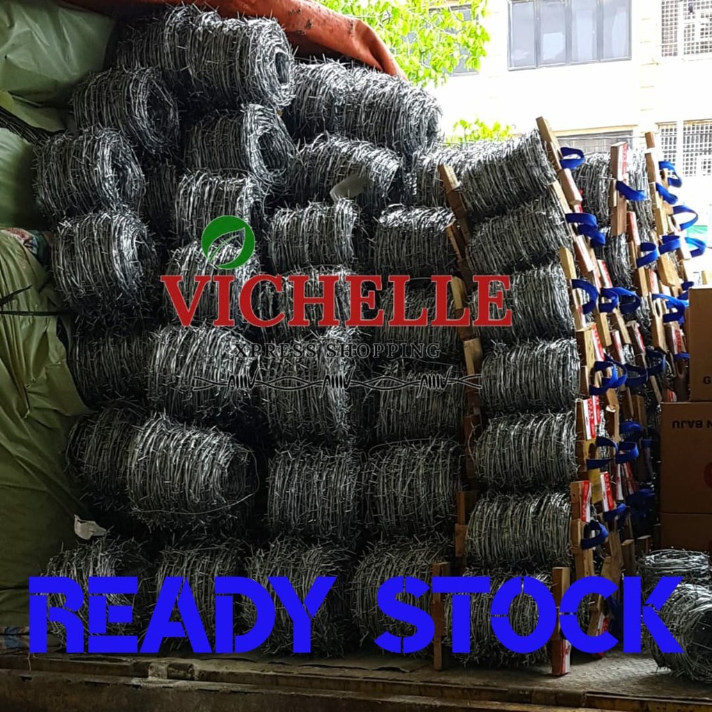 Kawat Duri 100 Meter - Galvanis