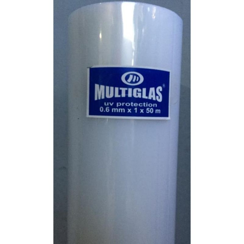 Fiber Viber Plastik Penutup Pagar MULTIGLAS Polos Harga Jual Per 1 Meter X 1Meter