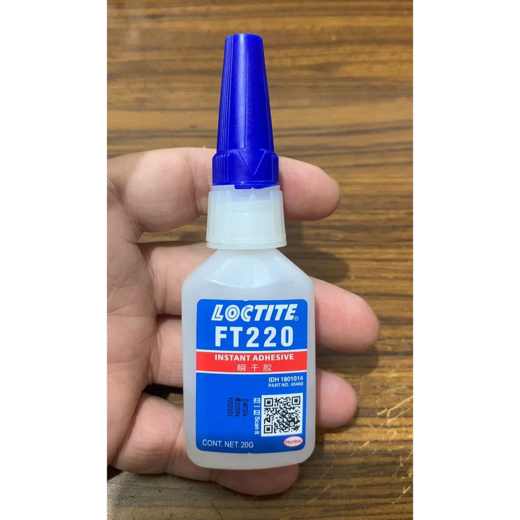LEM LOCTITE FT220 Lem Sepatu kulit kain Super Kuat 20gr FOTO ASLI