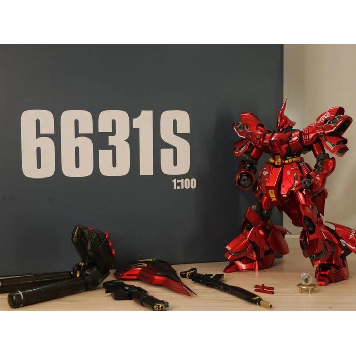 TERLARIS DABAN MODEL 6631S 1/100 SAZABI VER KA [ TITANIUM FINISH ] READY