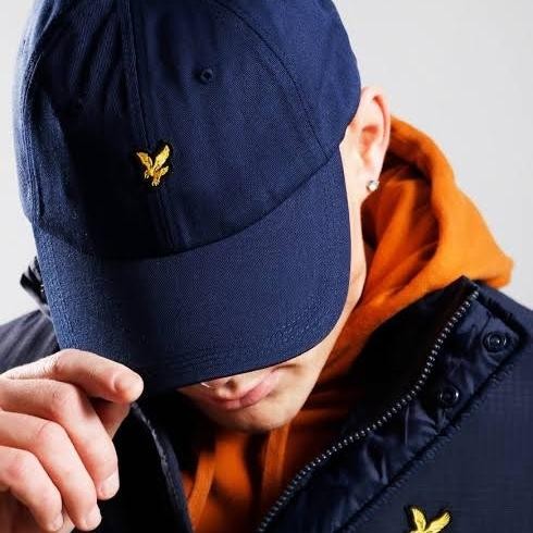 TERLARIS TOPI LYLE & SCOTT CAP BASEBALL TRUE DARK NAVY READY
