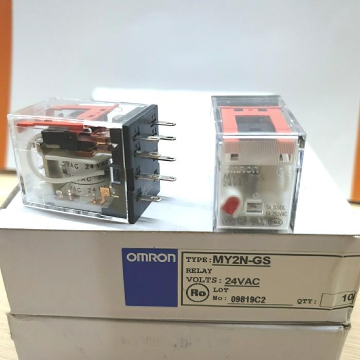Relay Omron My2N-Gs 24Vac Original