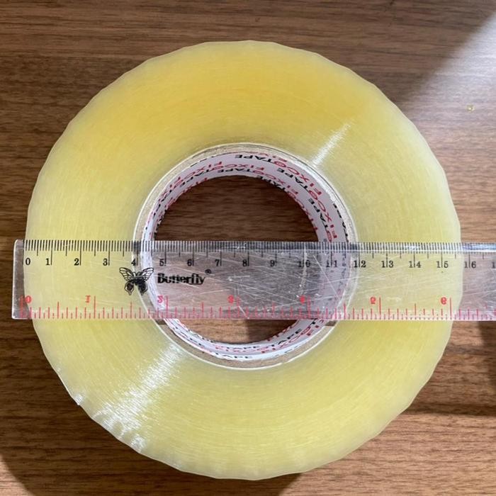 

LAKBAN JUMBO TEBAL 45MM X 300M FULL,HARGA PABRIK..