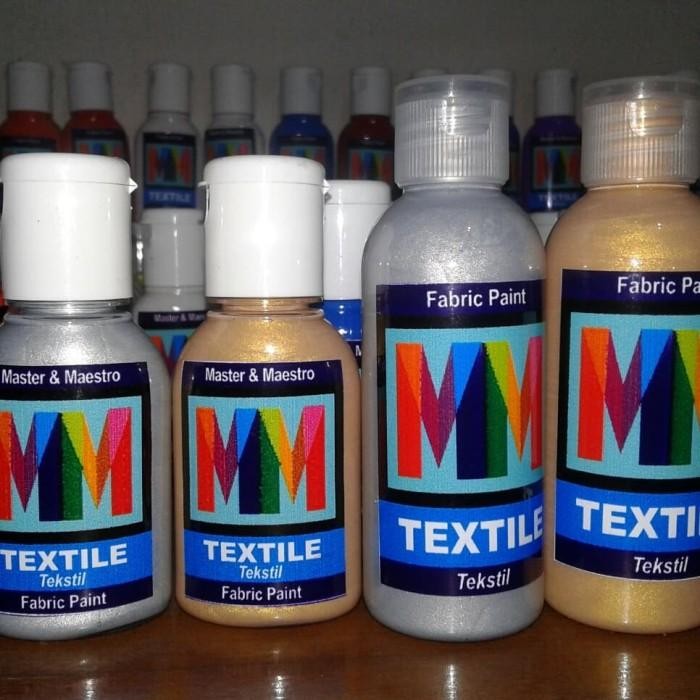 

Artemedia - Cat Lukis Textile Mm 60Ml Warna Emas Atau Perak (Ini Harga Perbotol)