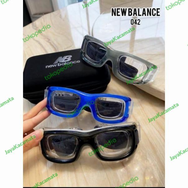 Kacamata futsal basket olahraga new balance 060 lensa minus