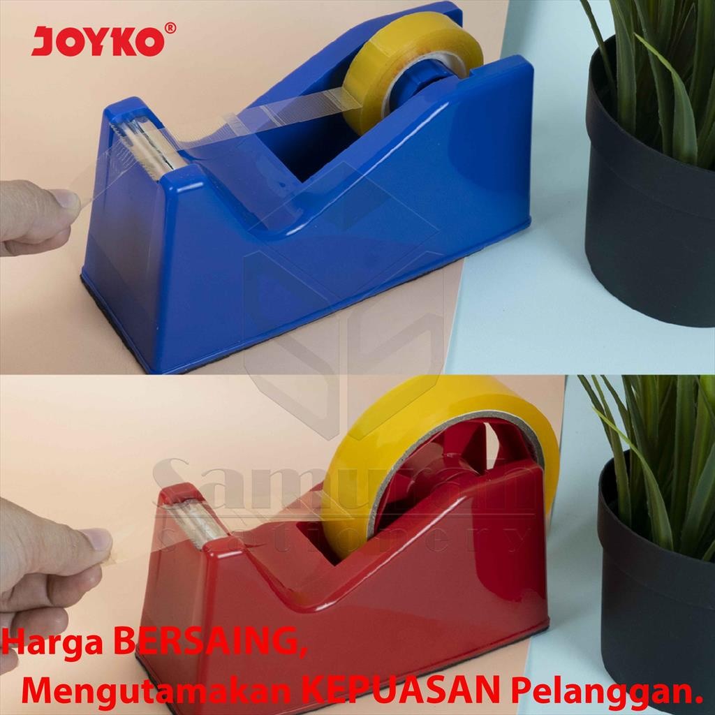 

Tape Dispenser Joyko TD 103 1 In / Tempat Potong Isolasi TD-103 / Cutter Pemotong Solatip 1/2 in
