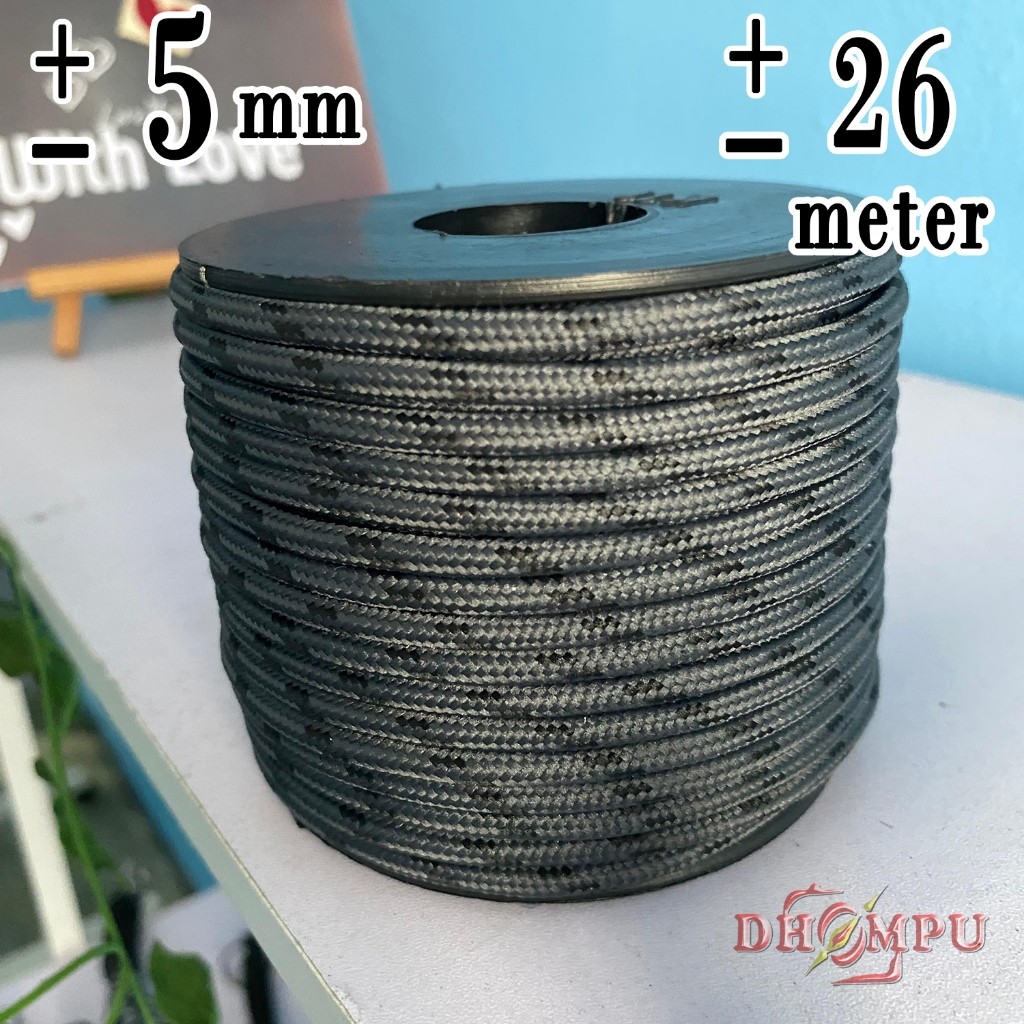 

Tali Prusik Rollan 2mm 3mm 4mm 5mm 6mm DB542 Bahan Pembuat Kerajinan5