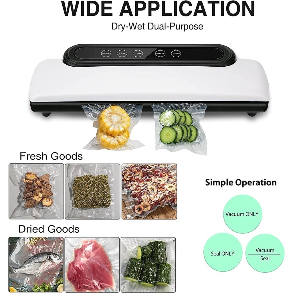 VACUM SEALER Makanan Food Packing Machine /Mesin Vacum Sealer Makanan Vacuum Makanan Food Vacum