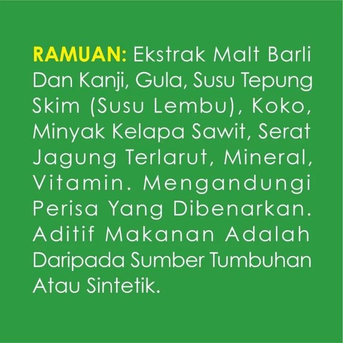 

BARANG TERLARIS Milo 3 in 1 Malaysia 16 Stick