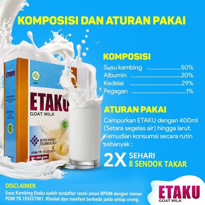 

BARANG TERLARIS susu peninggi badan anak Sampai Dewasa, Susu Kambing Murni, Susu Penambah Tinggi