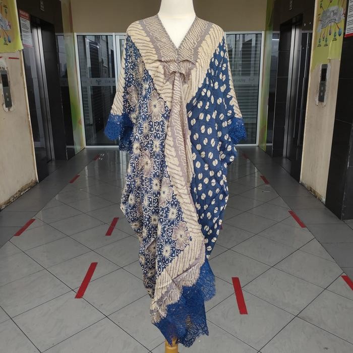 Kaftan Batik Viscose Renda/Drees Batik Viscose Motif