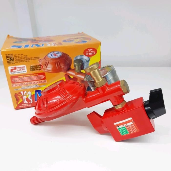 TERBARU Regulator gas otomatis Type ROBOT 0307 double pengaman double lock