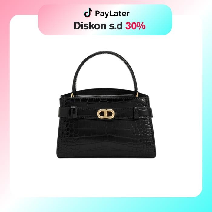 Aubrielle Croc-Effect Top Handle Bag Jastipan.th