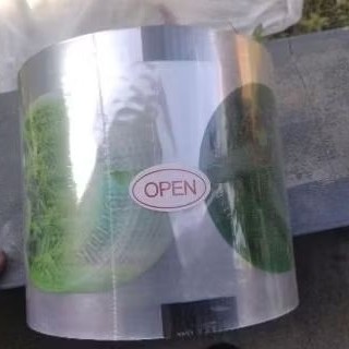 PLASTIK LID SEAL CUP SEALER CUP MOTIF DAUN TEH 2000 CUP / 2000 LEMBAR