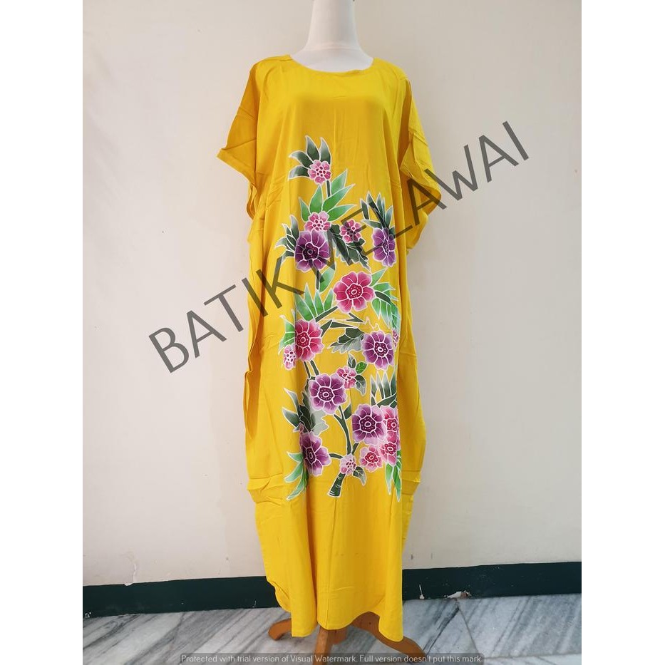 Daster Dress Batik Premium Sunan Ori Adem Kalong Kapstan Ld Lukis
