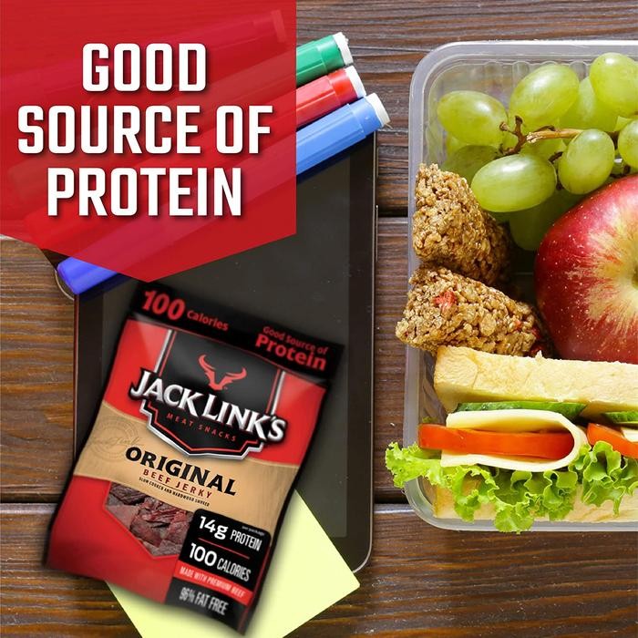 

Jack Links Beef Jerky Dendeng Sapi - 35 Gram - Usa/Amerika Terbaru