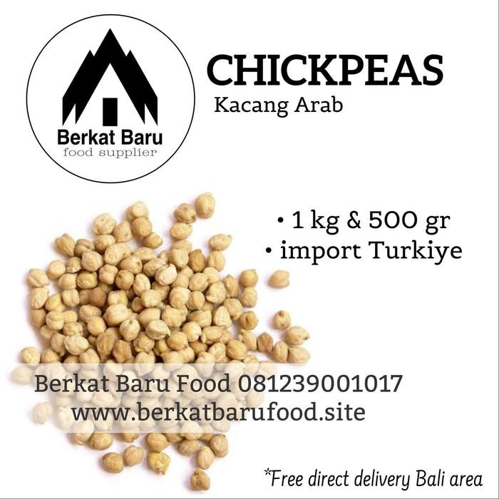 

Raw Chickpeas / Kacang Chickpea / Kacang Arab 500 Gr 1 Kg Best Quality Terlaris