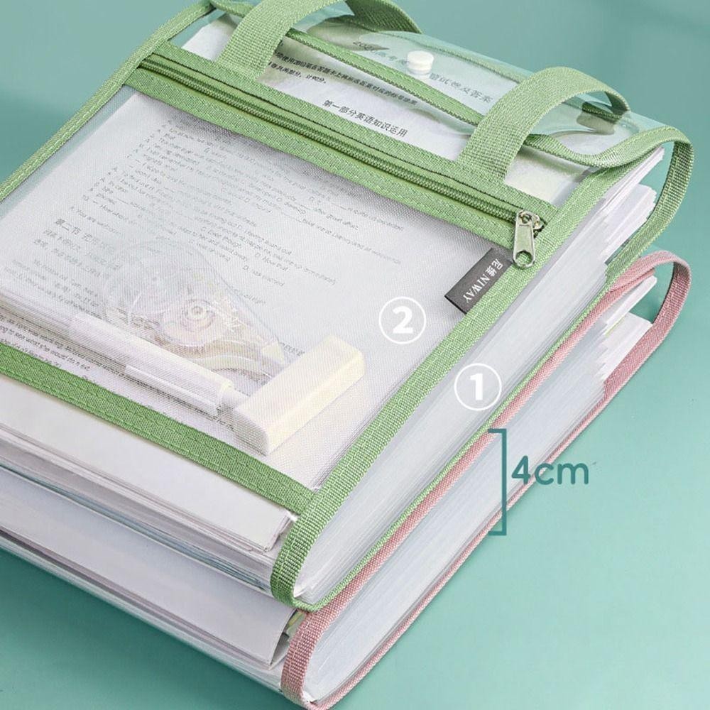

Map Dokumen Expanding File School Bag 12 Pocket Tas Jinjing Transparan