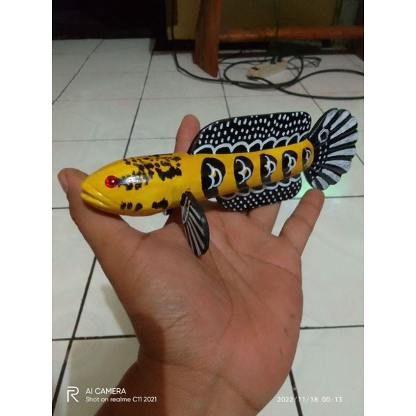 patung chana / patung ikan chana