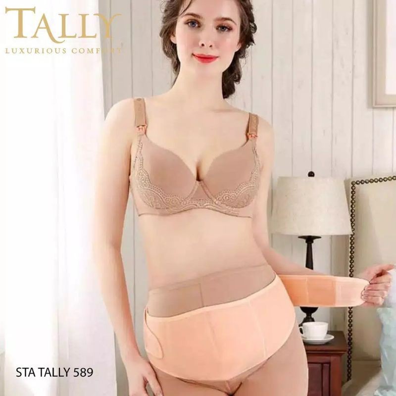 KORSET HAMIL STAGEN PENYANGGA PERUT IBU HAMIL TALLY 589- COKELAT MUDA